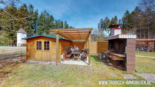 Gartenhütte-Grillplatz - 
