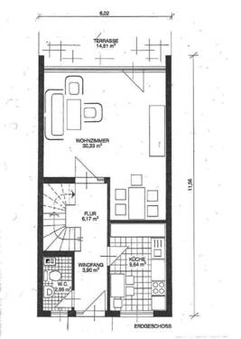 Erdgeschoss - 6 Zimmer Reihenmittelhaus in Altenstadt