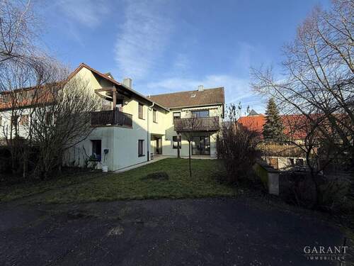 Ansicht Süd Haus - Mehrfamilienhaus, Wohnhaus mit 187,00 m&sup2; in Dettelbach zum Kaufen