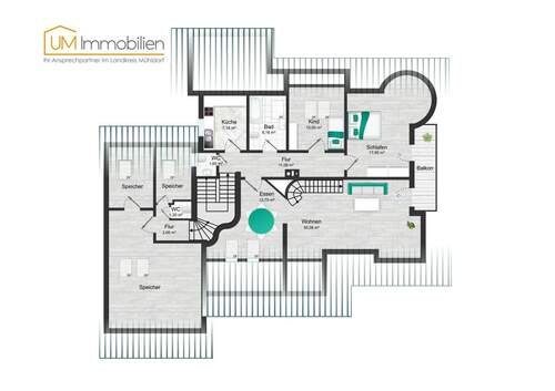 GrundR DG bearb - Einfamilienhaus mit 282,00 m² in Waldkraiburg zum Kaufen