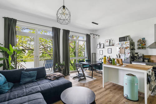 Wohn- und Essbereich - 4 Zimmer Etagenwohnung zum Kaufen in Hamburg / Schnelsen