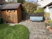 Gartenhaus hinter der Garage - 