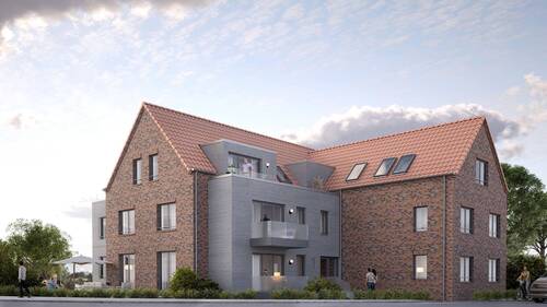 Strassenansicht.jpg - 2 Zimmer Etagenwohnung zum Kaufen in Wittmund