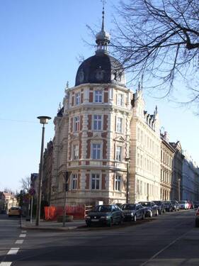 Außenansicht Bahnhofstr. / Schillerstr. 01 - 3 Zimmer Etagenwohnung zum Kaufen in Görlitz