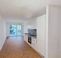 Lichtdurchflutete 2-Zimmer-Neubauwohnung mit Einbauküche und Balkon! - Saarbrücken St Johann