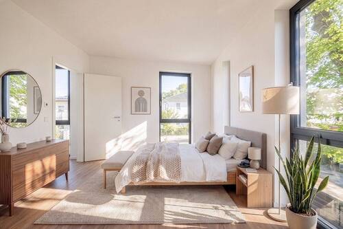 Schlafzimmer im 1. Obergeschoss - 4 Zimmer Etagenwohnung in Berlin