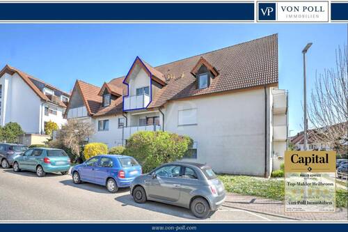 Neues Titelbild - Schnuckelige Dachgeschosswohnung mit Aufzug und Loggia in guter Lage