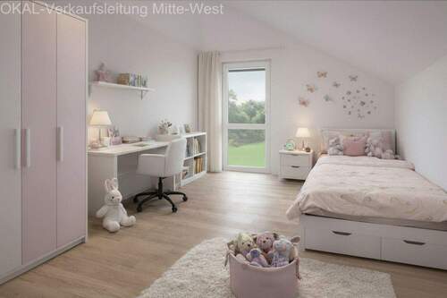 Wohnbeispiel Kinderzimmer - 5 Zimmer Einfamilienhaus zum Kaufen in Oberursel (Taunus)