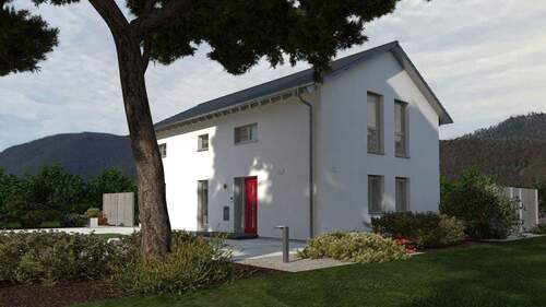 Ansicht Eingang - Einfamilienhaus mit 185,60 m&sup2; in Oberursel (Taunus) zum Kaufen