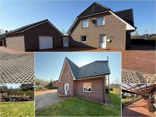 Titelbild - Stilvolles Traumhaus mit besonderem Holzfachwerkgiebel und hochwertiger Ausstattung