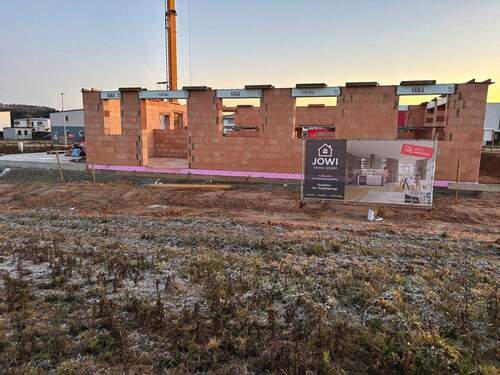 Bautenstand - Bungalow mit Doppelgarage in Irchenrieth - Baubeginn erfolgt