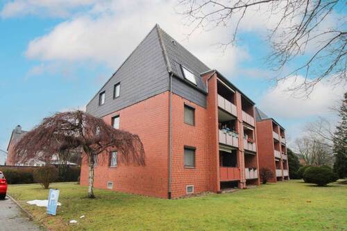 Außenansicht - Charmante 2-Zimmer-Erbpachtwohnung mit Balkon in zentraler Lage von Vechelde