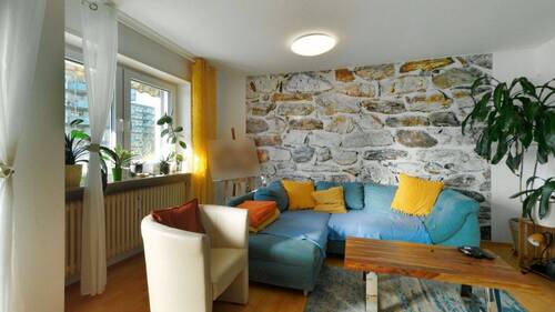 Wohnzimmer - 4 Zimmer Etagenwohnung in Ettlingen