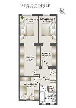 Obergeschoss - 