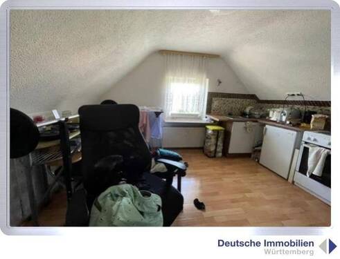 DG links Küche Wohnen - Etagenwohnung mit 34,00 m² in Wannweil zum Kaufen