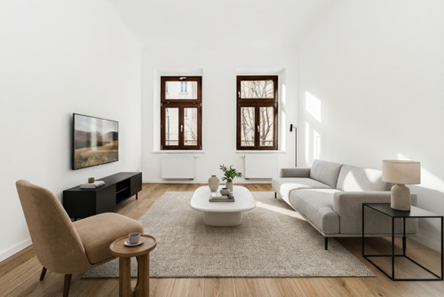 Unverbindliche Visualisierung - Helle 4-Zimmer-Wohnung mit Balkon in Leipzig