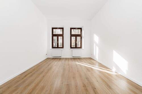 Schlafzimmer 2 - Etagenwohnung mit 86,00 m&sup2; in Leipzig zum Kaufen