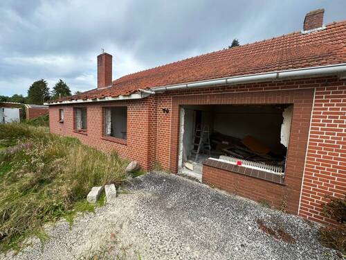 Seitenansicht - Grundstück in Ostrhauderfehn