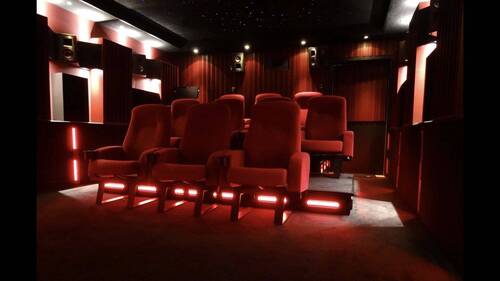Privatkino mit 10 Plätzen - 