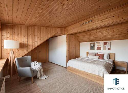 Schlafzimmer DG Haus 1 - (KI generiert) - 