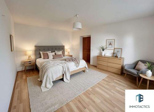 Schlafzimmer EG Haus 1 - (KI generiert) - 