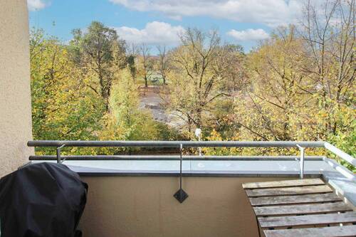 Balkon mit Parkblick - 