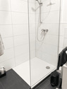 Badezimmer sanierte Wohnung (Dusche Detail) - 