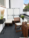 Balkon sanierte Wohnung - 