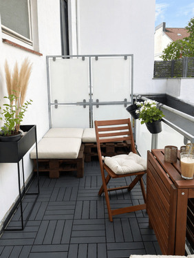 Balkon sanierte Wohnung - 