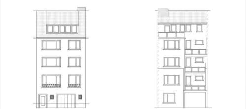 Ansichten - 1 Zimmer Mehrfamilienhaus, Wohnhaus zum Kaufen in Bremen