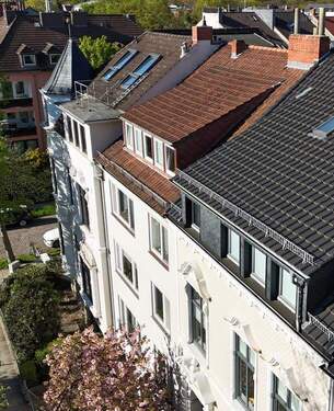 Frontansicht - 1 Zimmer Mehrfamilienhaus, Wohnhaus in Bremen