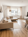 Wohnzimmer sanierte Wohnung - 