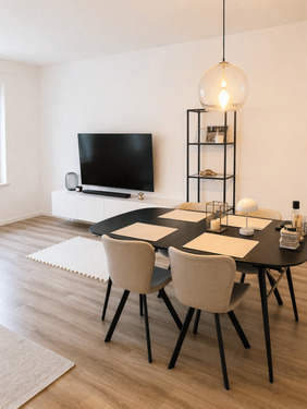 Wohnzimmer sanierte Wohnung - 