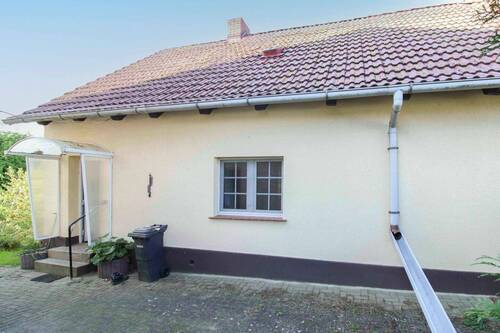 Außenansicht hinten - Doppelhaushälfte mit 70,10 m&sup2; in Hohen Wangelin zum Kaufen
