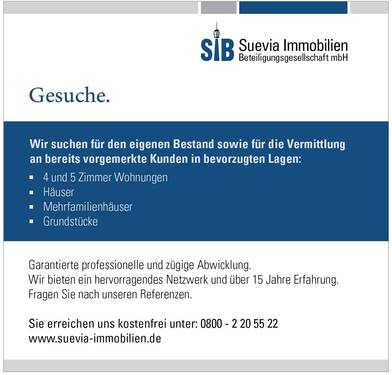 SIB Gesuche - 