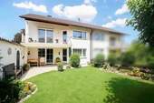 Garten u. Haus (Süd) - Wertige DHH in ruhiger und familienfreundlicher Lage von Gauting