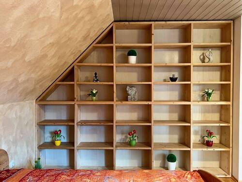 Schlafzimmer-Einbauregal - 