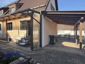 Carport mit Terrassenzugang - Reihenendhaus mit 62,00 m&sup2; in Penzberg zum Kaufen