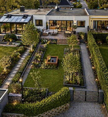Visualisierung Garten - 5 Zimmer Einfamilienhaus in Dessau-Rosslau