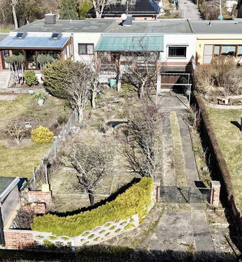 Garten am Januar 2026 - Einfamilienhaus mit 90,00 m&sup2; in Dessau-Rosslau zum Kaufen