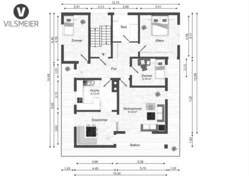 Obergeschoss - 