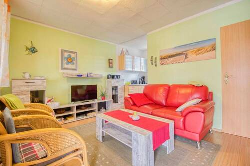 Wohnzimmer I - Bungalow mit 74,00 m² in Koserow zum Kaufen