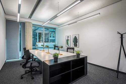 Büroraum mit 4 Arbeitsplätzen - Professionelle Serviced Offices & Coworking in repräsentativem Umfeld - All-in-Miete