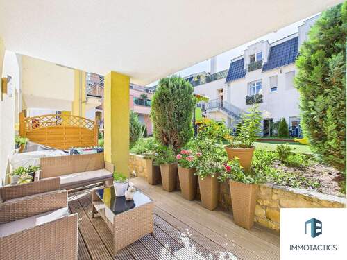 Terasse - 3 Zimmer Etagenwohnung zum Kaufen in Gau-Algesheim