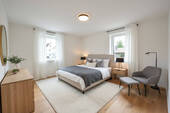 Schlafzimmer - 3 Zimmer Etagenwohnung in Limburgerhof