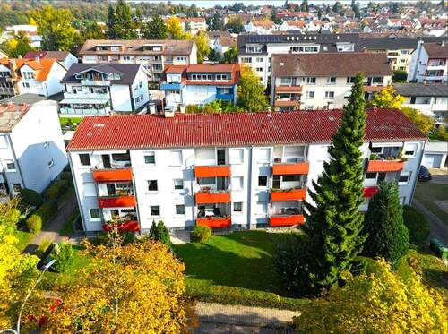 Straßenansicht - 4 Zimmer Etagenwohnung in Sinsheim