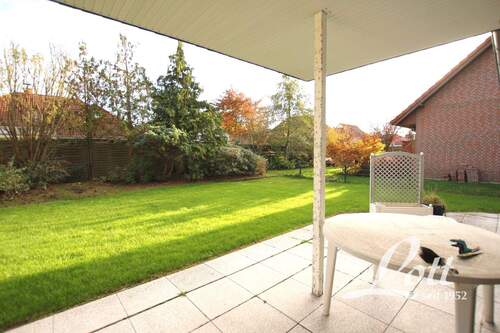 überdachte Terrasse (Süd-West) - Einfamilienhaus mit 170,60 m² in Apen / Augustfehn zum Kaufen
