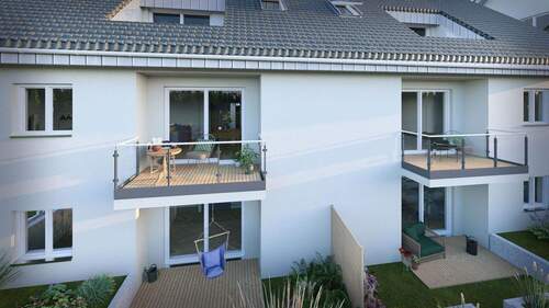 Große Fensterflächen - 