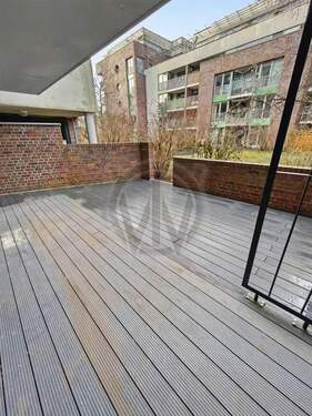 Terrasse - 2 Zimmer Etagenwohnung zum Kaufen in Berlin