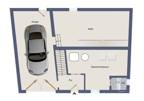 Haus 1 - Erdgeschoss - 